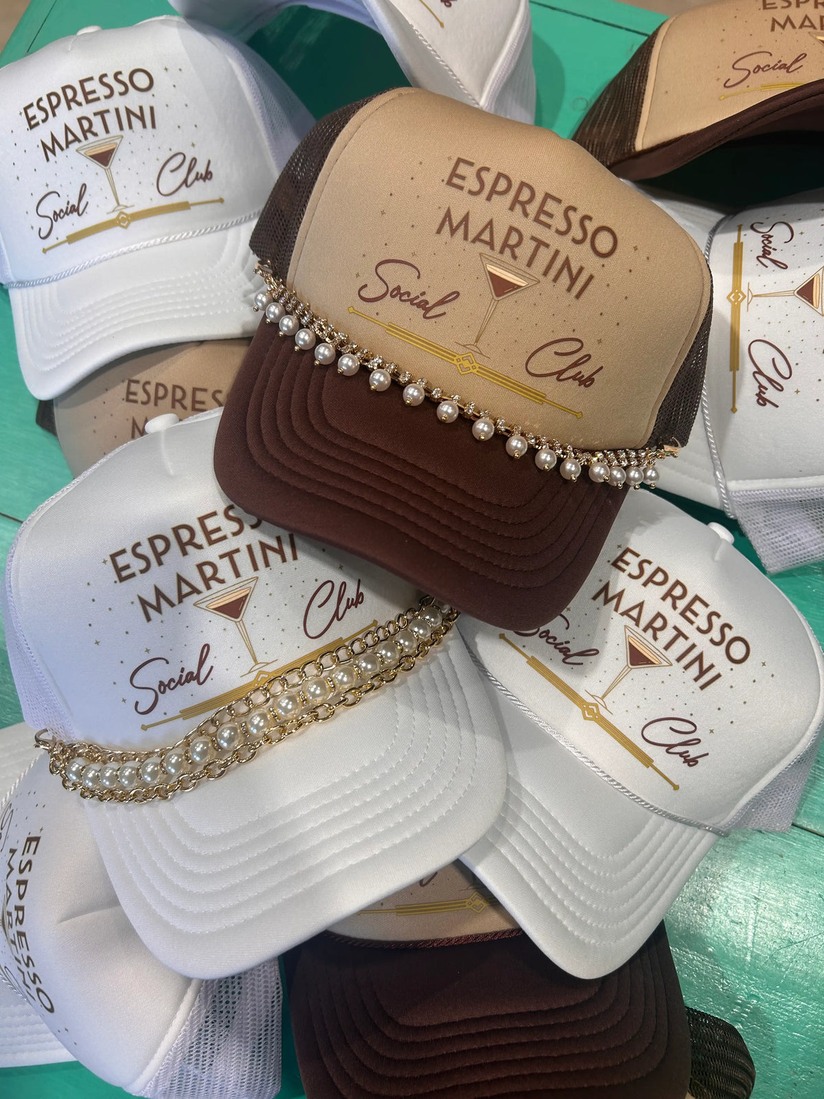 Espresso Martini Social Club Trucker