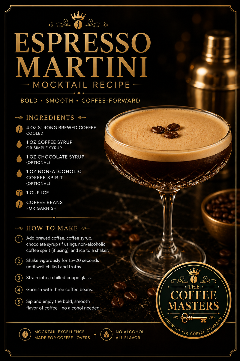 Espresso Martini Mocktail Recipe