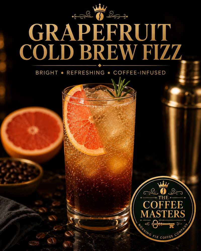 Grapefruit Cold Brew Fizz Recipe