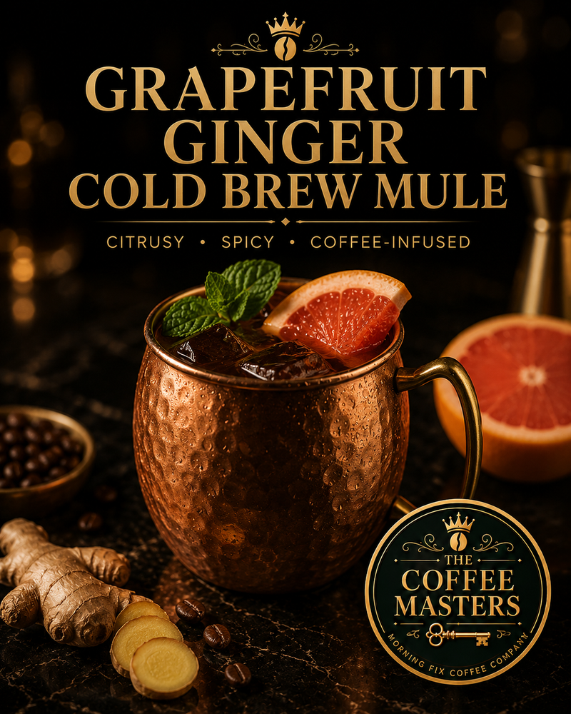 Grapefruit Ginger Cold Brew Mule