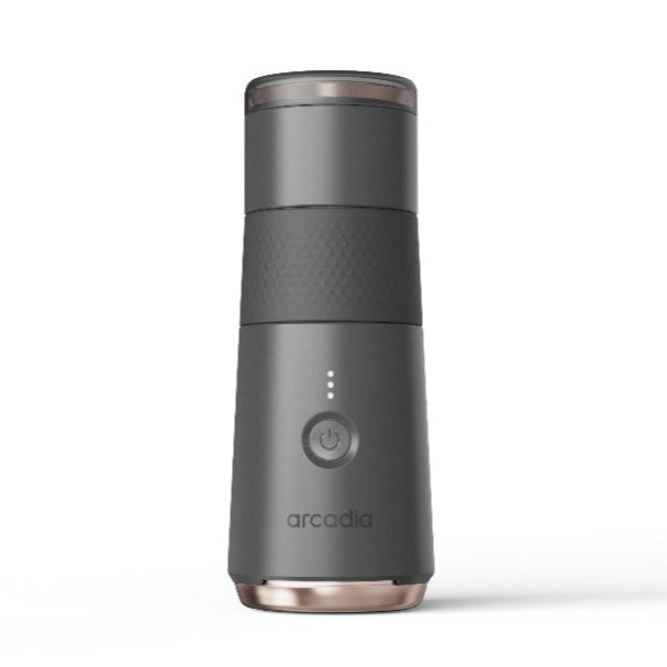 Arcadia Go Portable Rechargeable Turkish Coffee Maker, Black, US