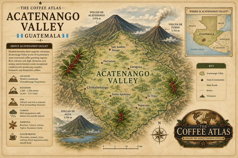 Map of Acatenango Valley