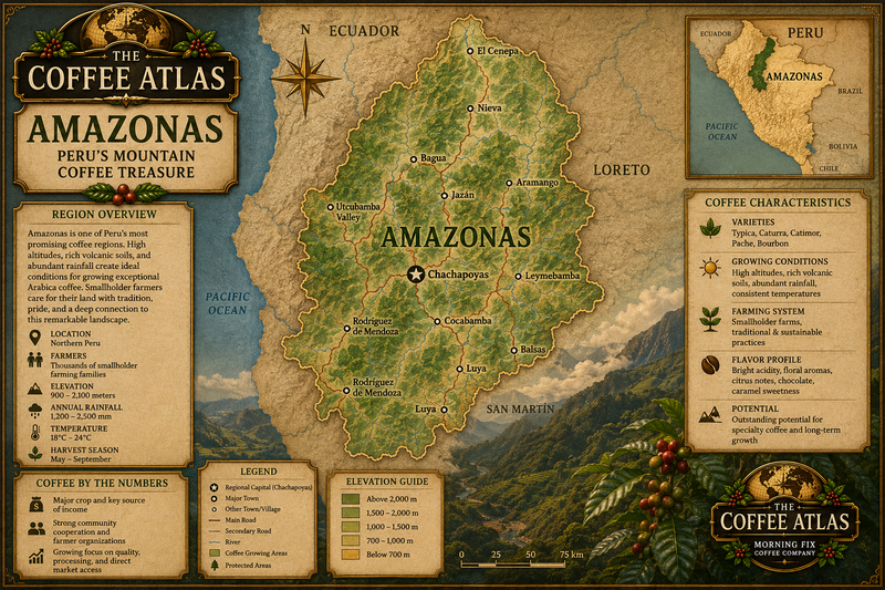Map of Amazonas