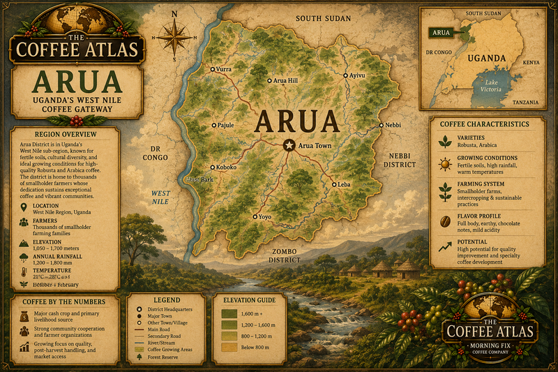 Map of Arua