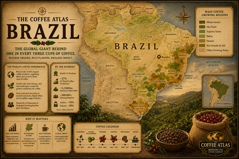 Map of Brazil
