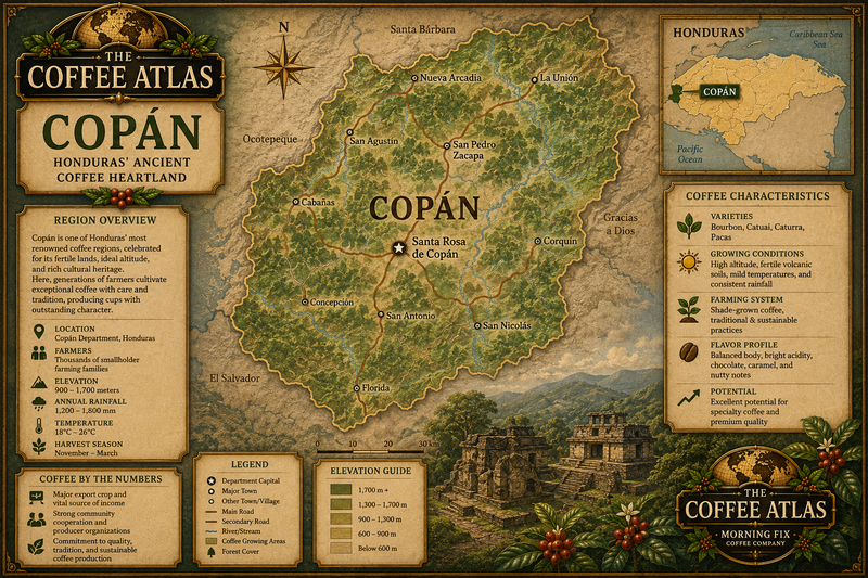 Map of Copán