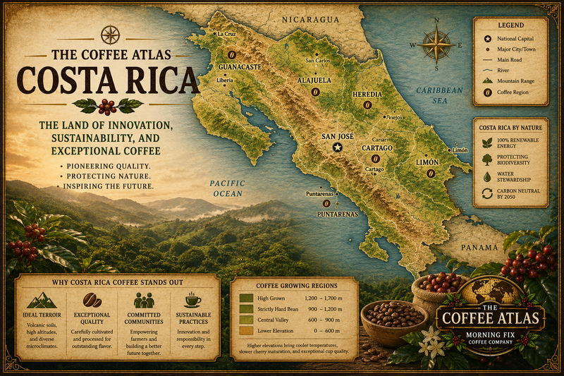 Map of Costa Rica