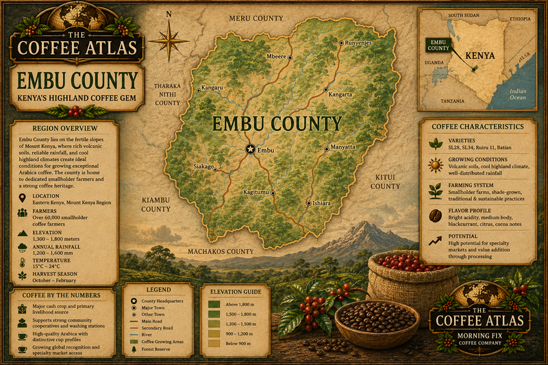 Map of Embu County