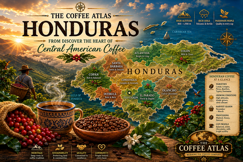 Map of Honduras