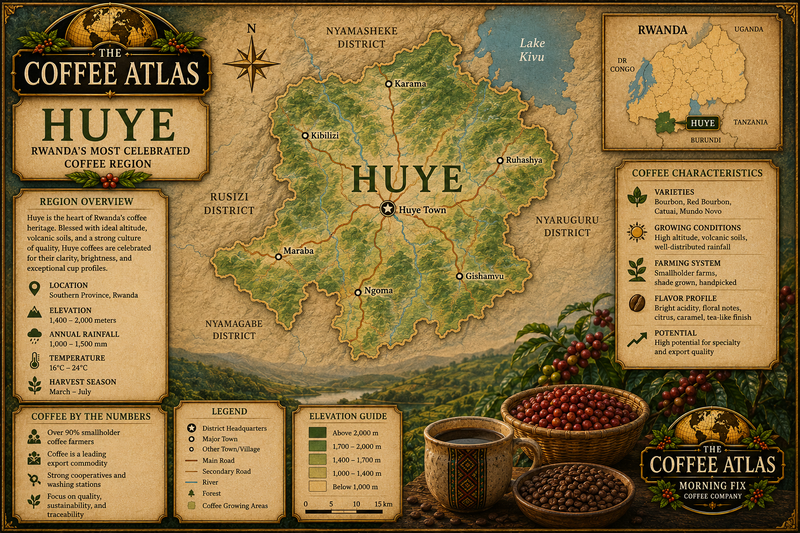 Map of Huye