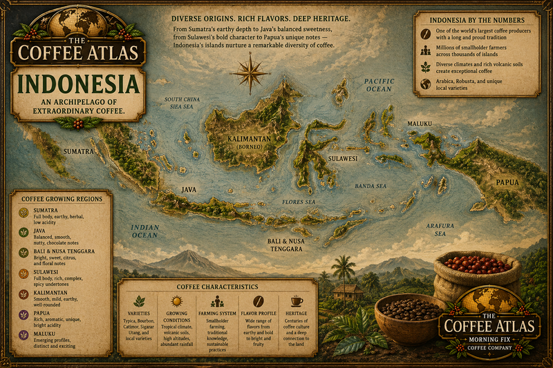 Map of Indonesia