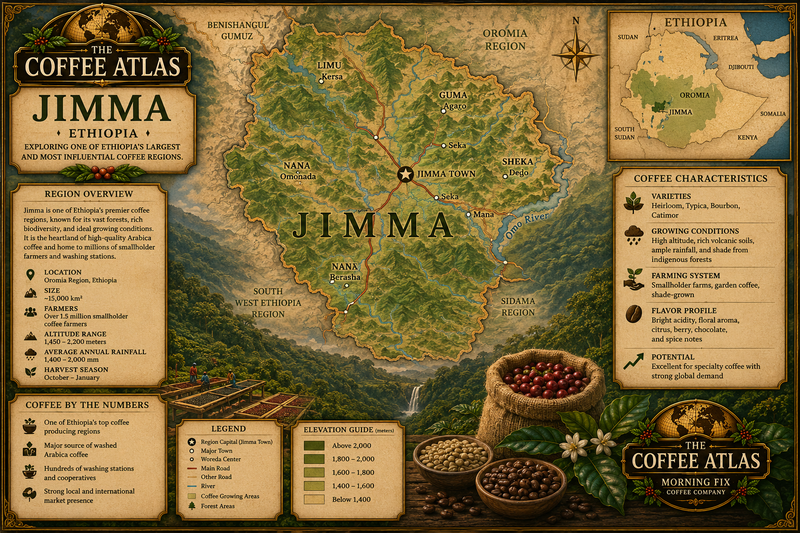 Map of Jimma