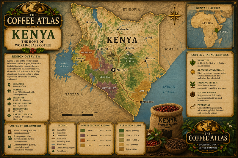Map of Kenya