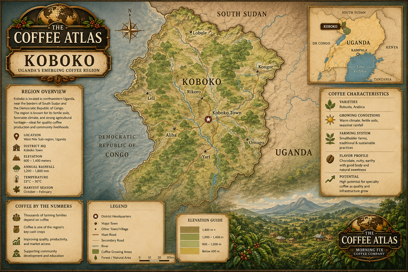 Map of Koboko