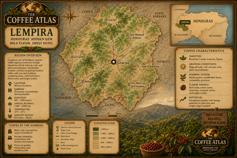 Map of Lempira