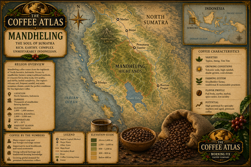 Map of Mandheling
