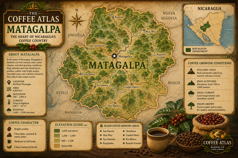 Map of Matagalpa