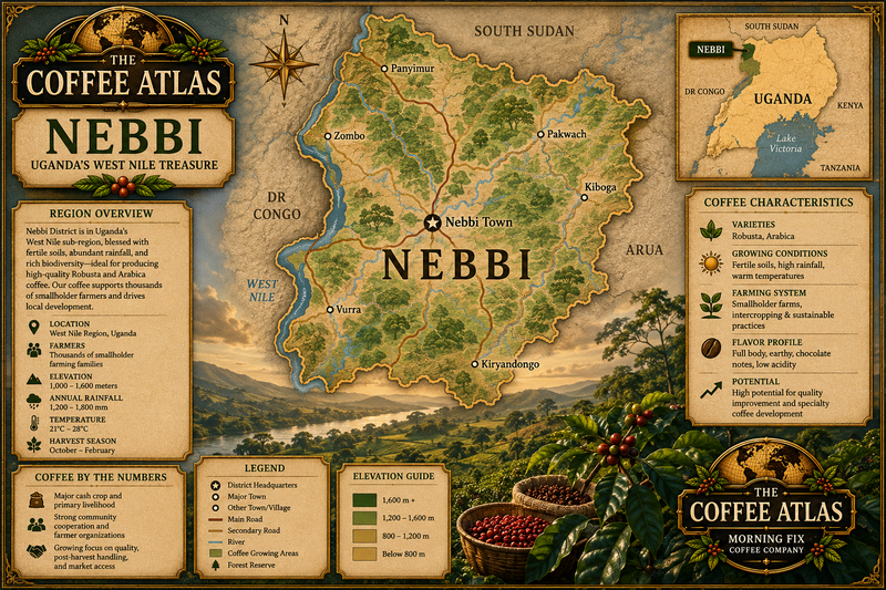 Map of Nebbi