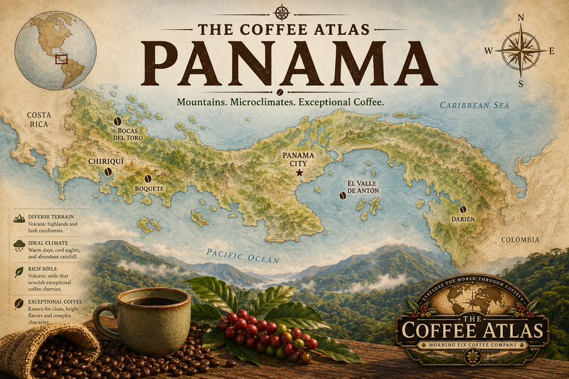 Map of Panama