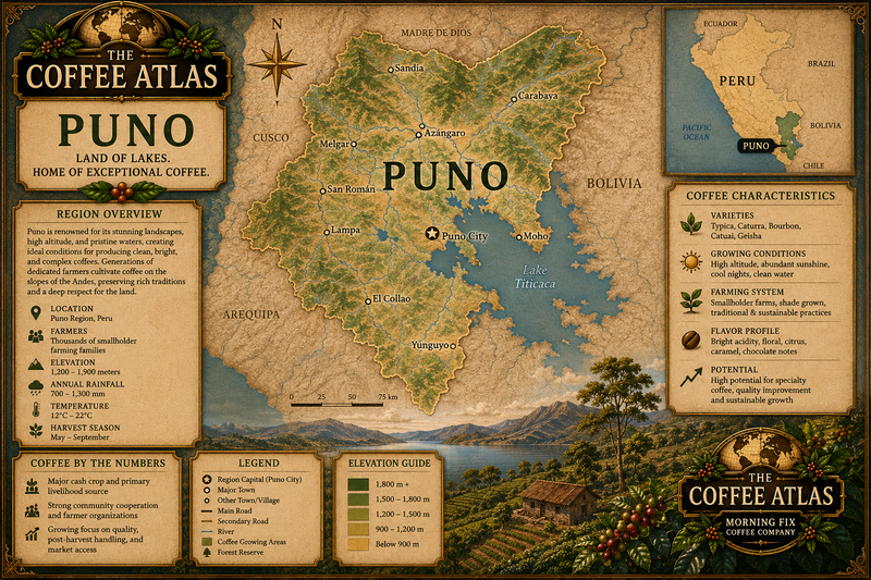 Map of Puno