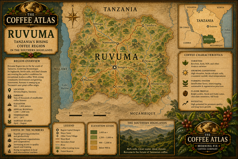 Map of Ruvuma