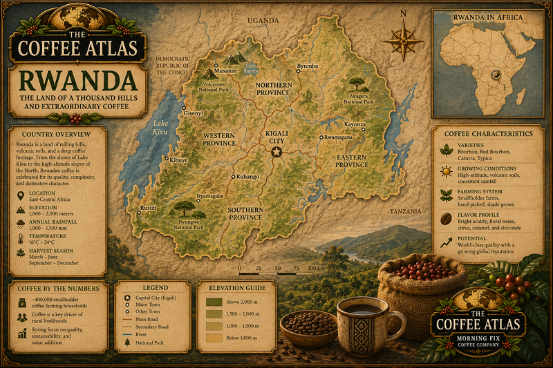 Map of Rwanda