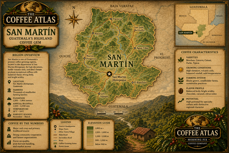 Map of San Martín