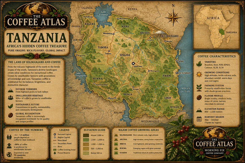 Map of Tanzania