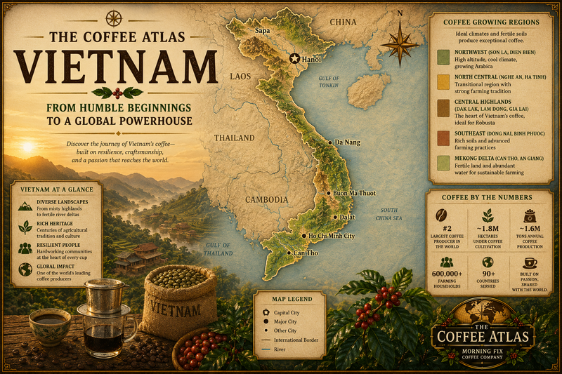 Map of Vietnam