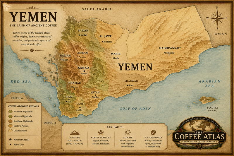 Map of Yemen