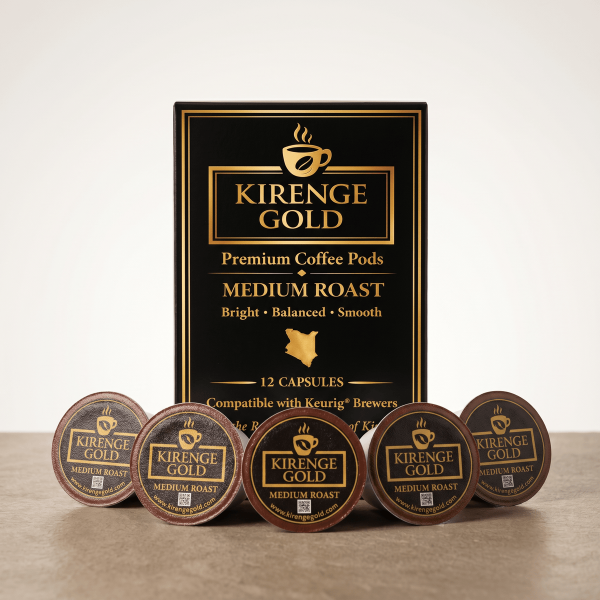 Medium Roast Coffee Pods | Keurig® Compatible