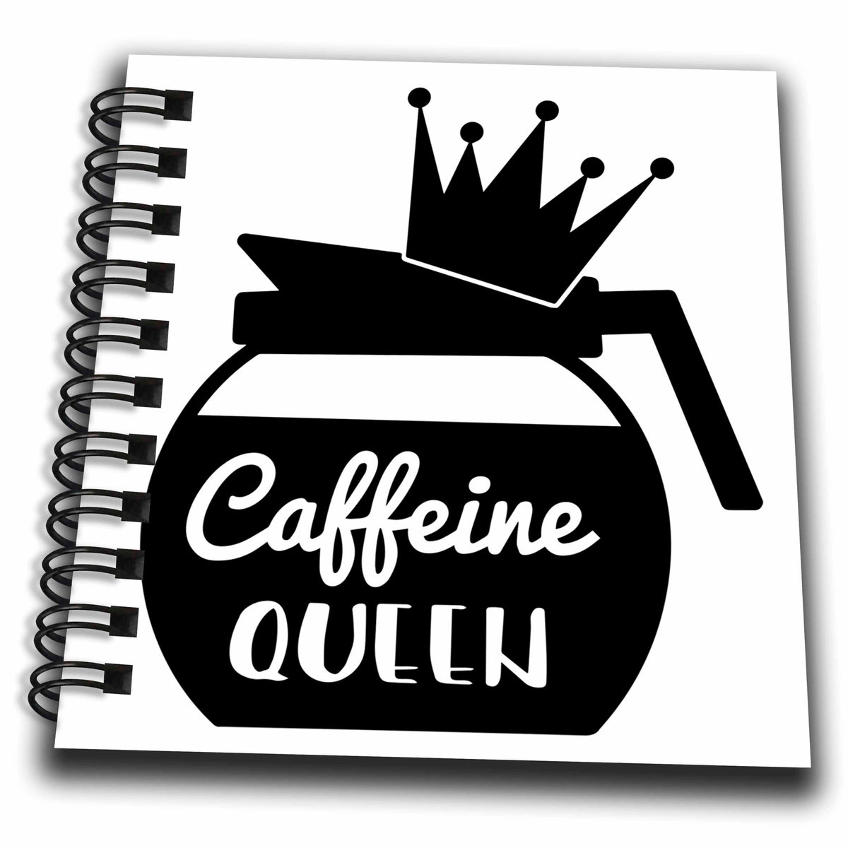 3dRose Now the queens of coffee can be honored with our Coffee Queen Art - Drawing Books (db_344300)