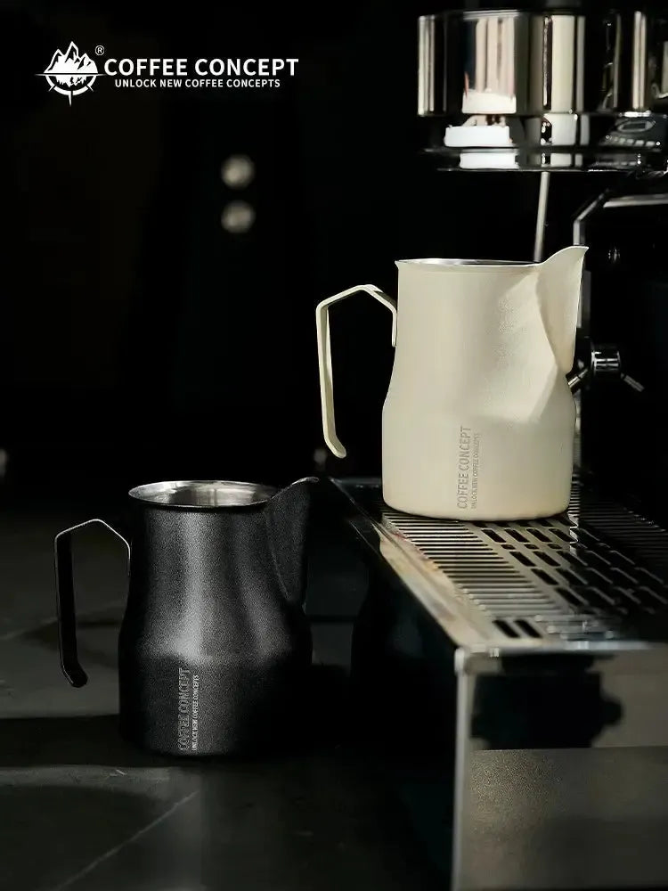 Best Milk Pitcher for Latte Art Beginners - Bell Shape 350ml/500ml Frothing Jug Under $15
