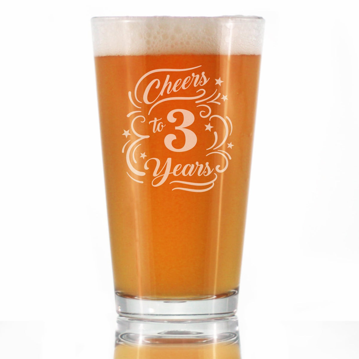 Cheers to Years - Anniversary Party Cups & Decor - Engraved Glasses & Color Ceramic Coffee Mugs