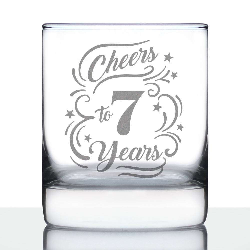 Cheers to Years - Anniversary Party Cups & Decor - Engraved Glasses & Color Ceramic Coffee Mugs