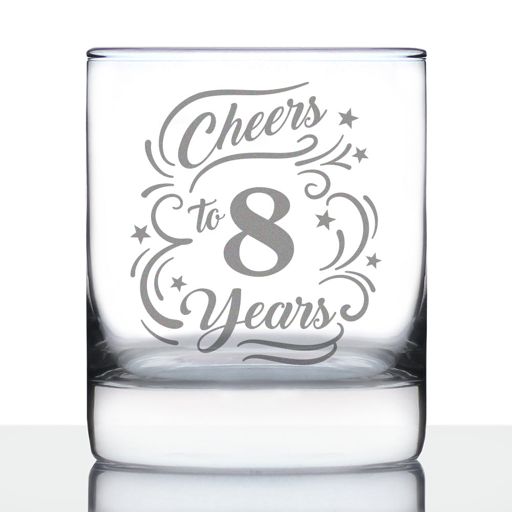 Cheers to Years - Anniversary Party Cups & Decor - Engraved Glasses & Color Ceramic Coffee Mugs