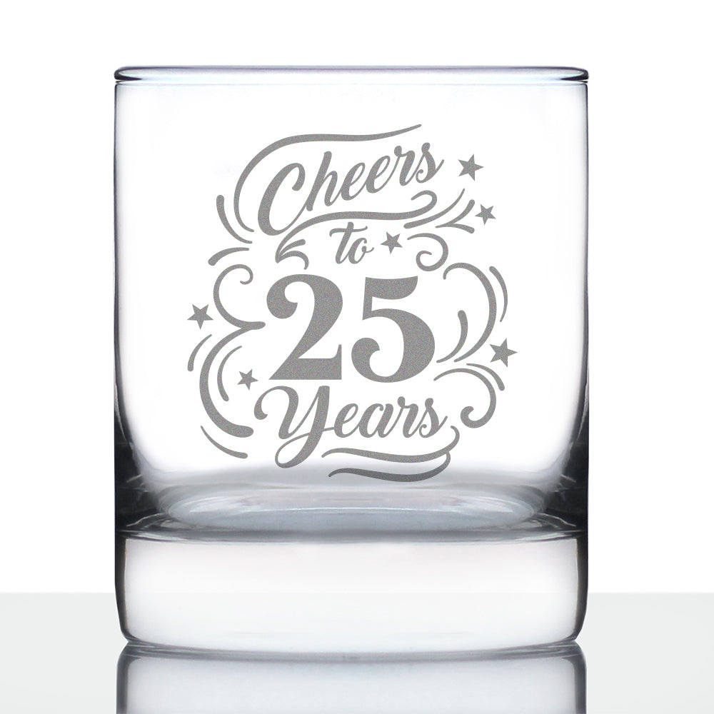 Cheers to Years - Anniversary Party Cups & Decor - Engraved Glasses & Color Ceramic Coffee Mugs