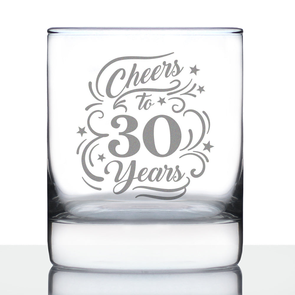 Cheers to Years - Anniversary Party Cups & Decor - Engraved Glasses & Color Ceramic Coffee Mugs