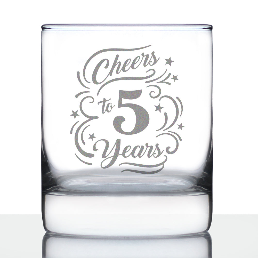 Cheers to Years - Anniversary Party Cups & Decor - Engraved Glasses & Color Ceramic Coffee Mugs