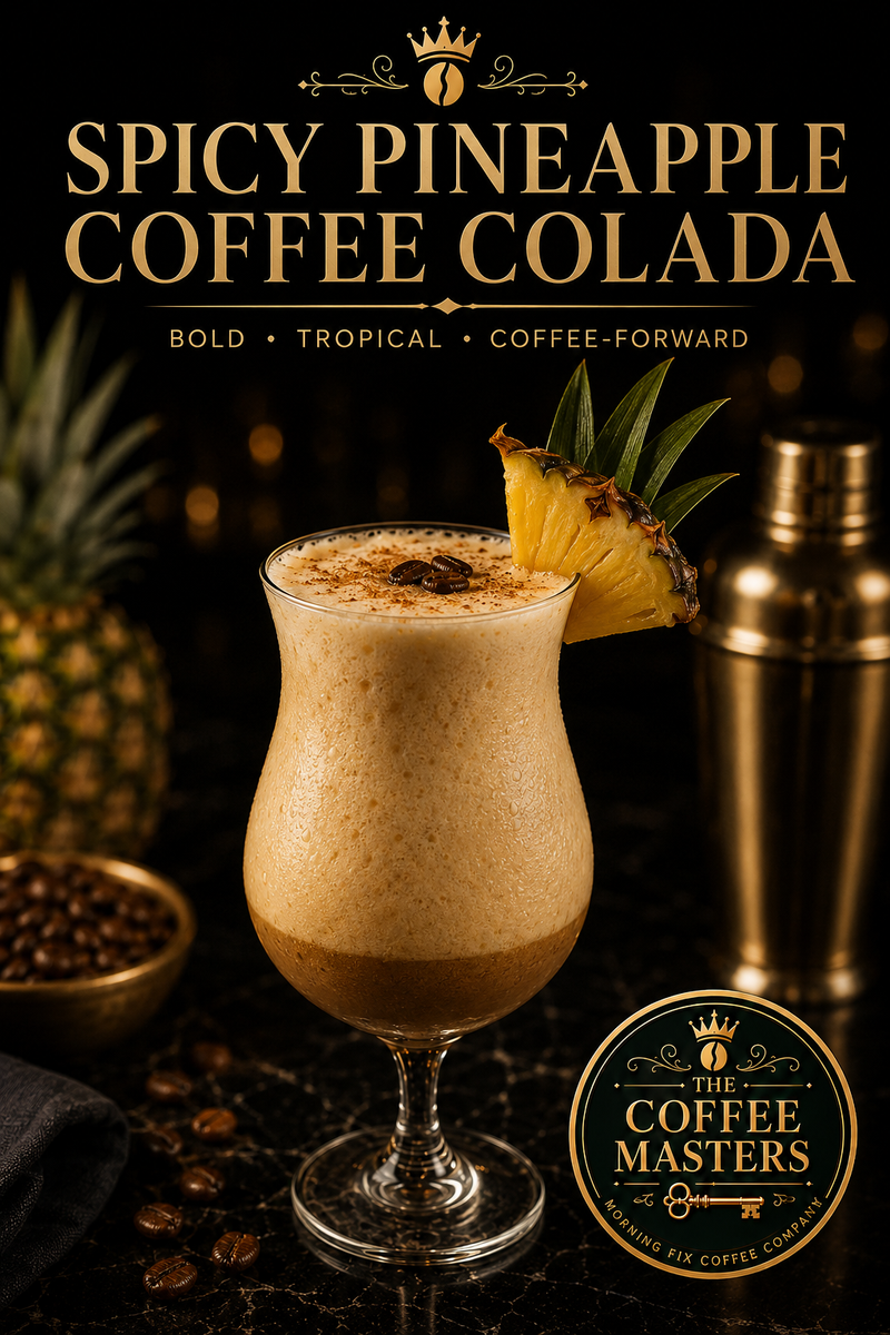 Spicy Pineapple Coffee Colada