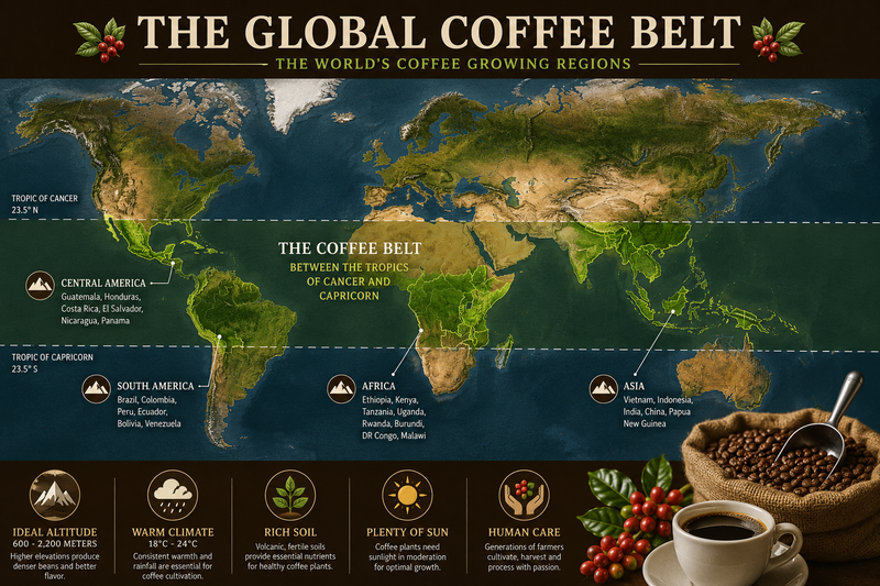 The Global Coffee Belt