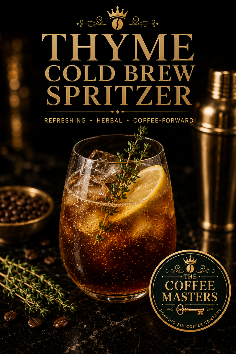 Thyme Cold Brew Spritzer