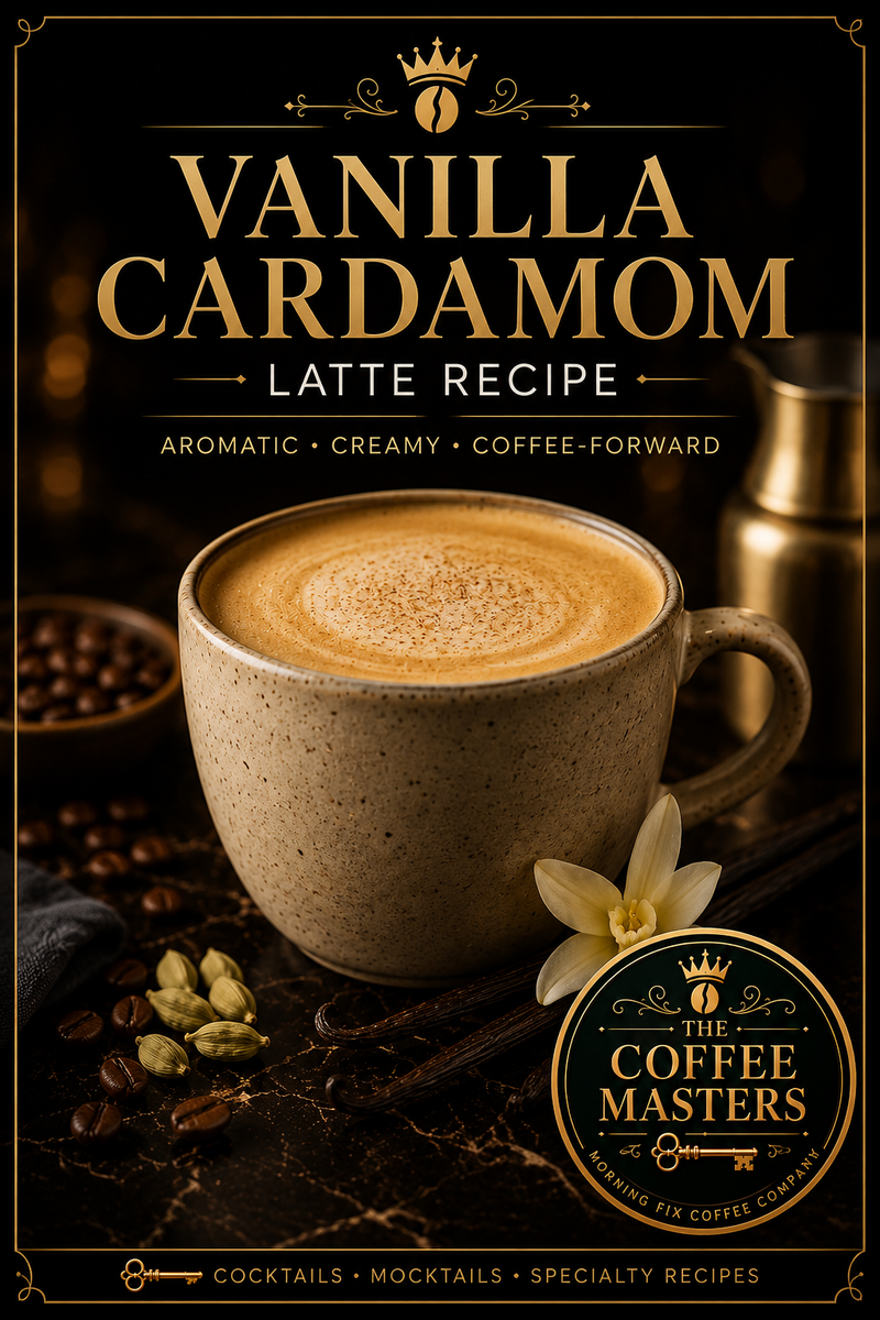 Vanilla Cardamom Latte Recipe