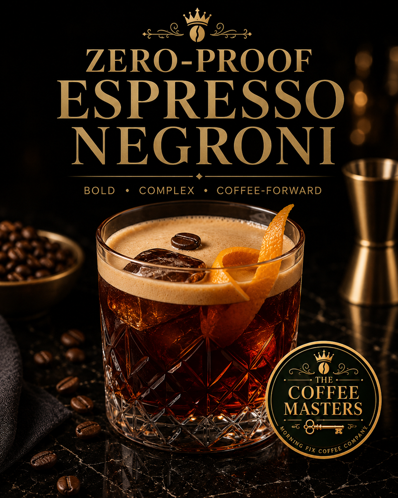 Zero-Proof Espresso Negroni