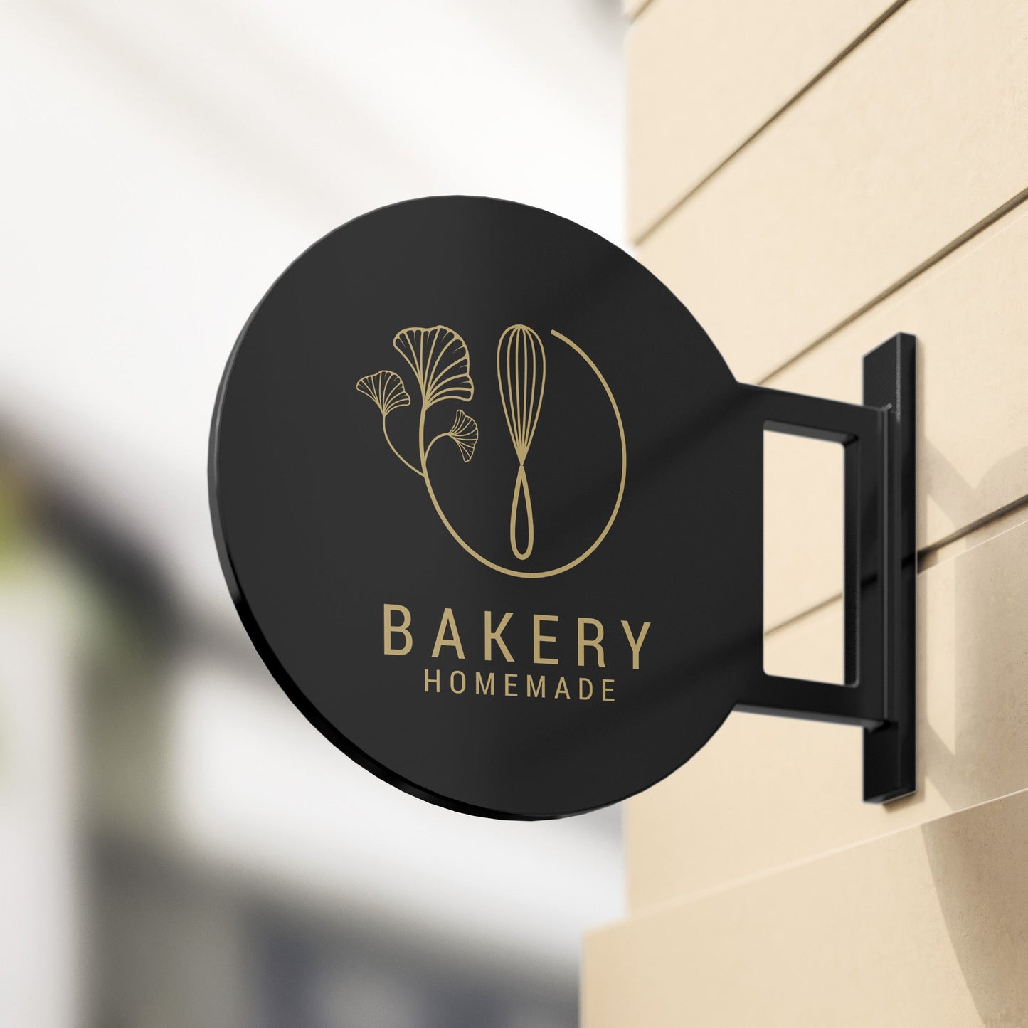 Custom Metal Business Logo Sign – Outdoor Storefront Sign