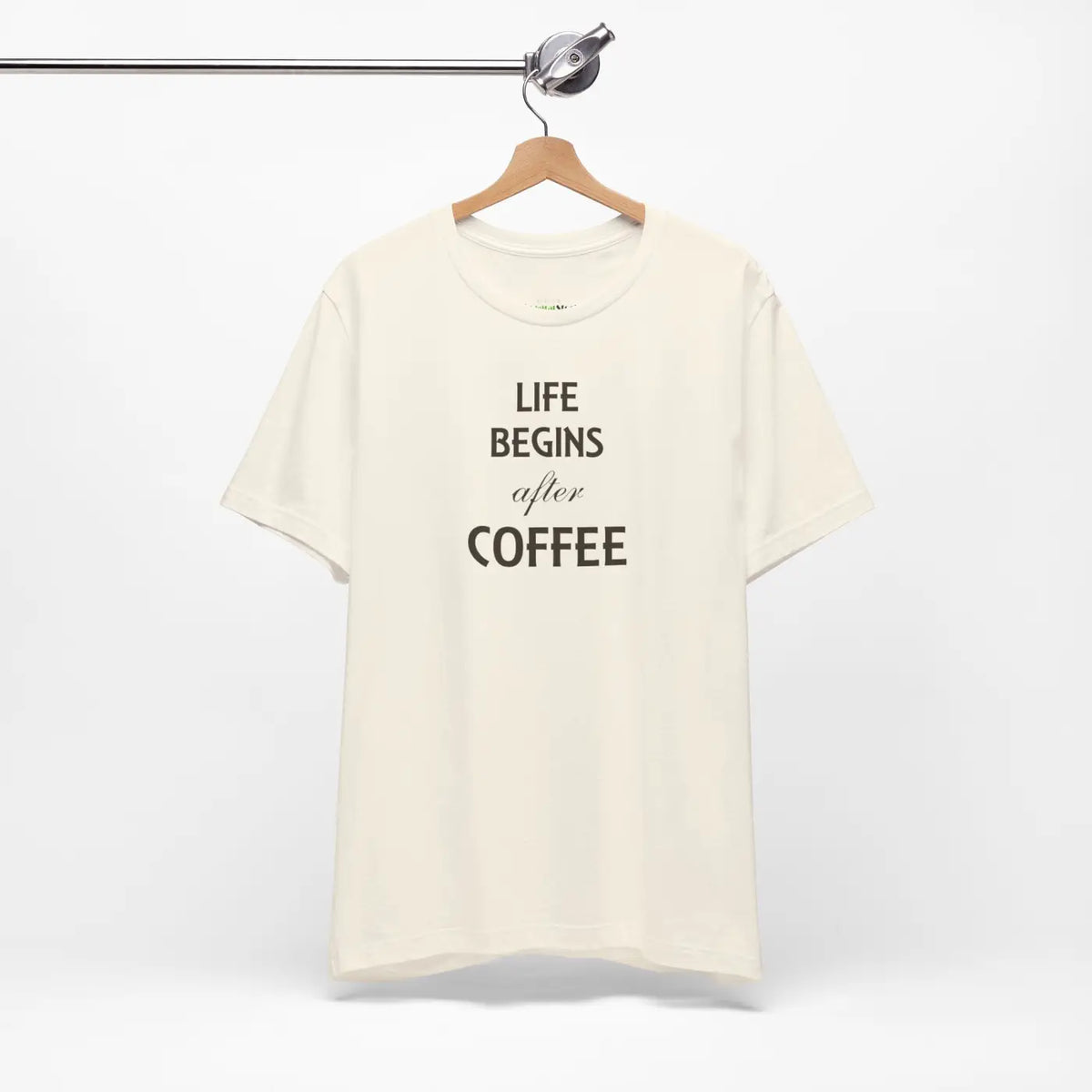 DipaliZ Life Begins After Coffee T-shirt Eco-friendly Gift