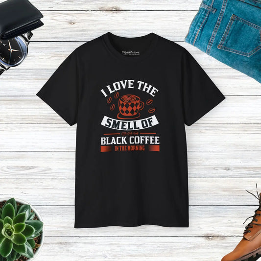 DipaliZ i Love the Smell of Coffee T-shirt Cotton Gift Tee