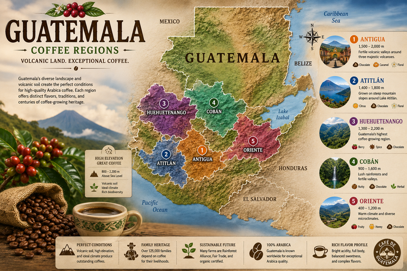 Map of Guatemala