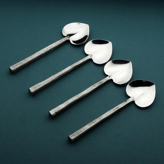 Jason Heart Coffee/Dessert Table Spoon 4 Pc. Set