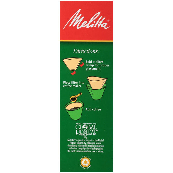 Melitta #2 Bamboo Cone Coffee Filters